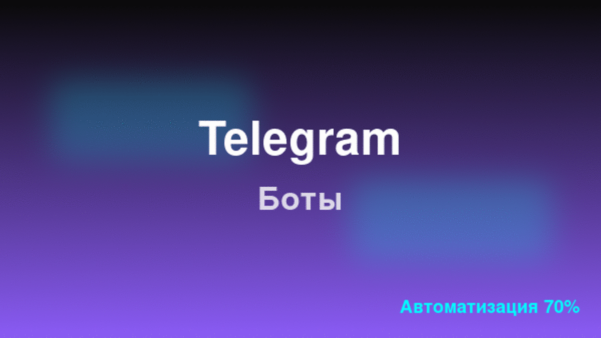 Telegram боты для продаж